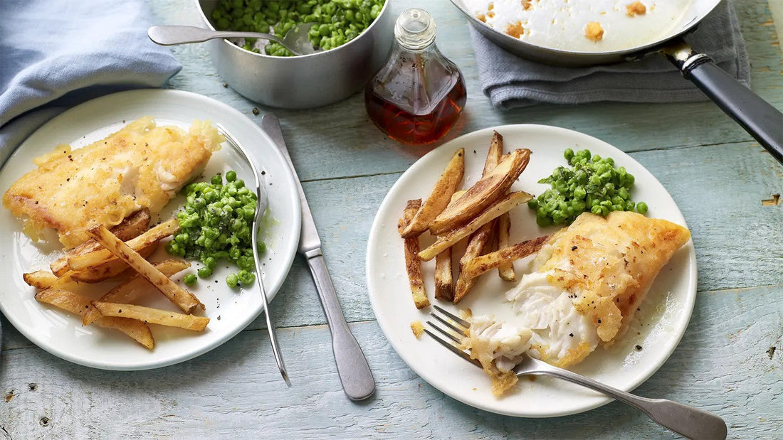Bryn Williams’ Beer-Battered Fish & Chips - Featuring Wild Horse