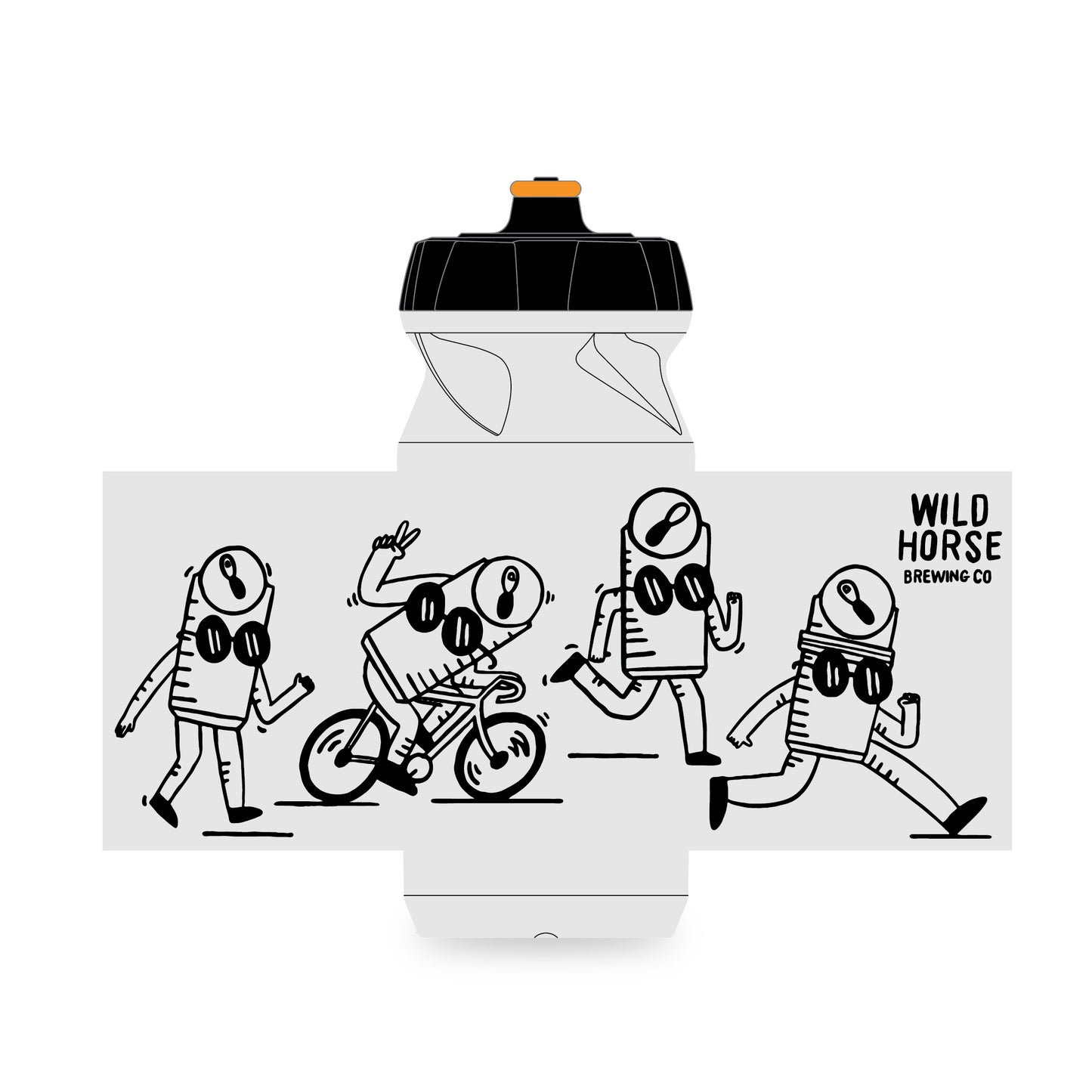 Wild Horse Branded Water Bottle 650ml