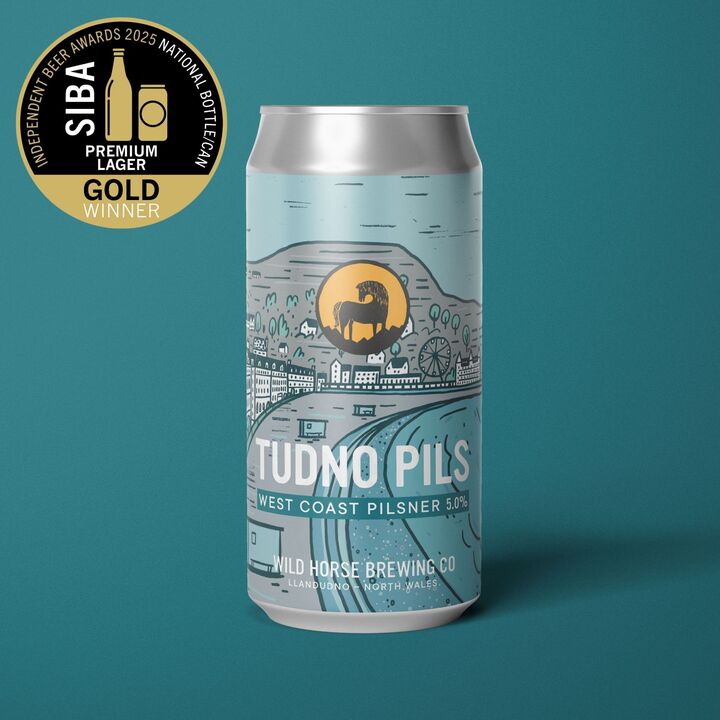 Tudno Pils | West Coast Pilsner | 5.0%
