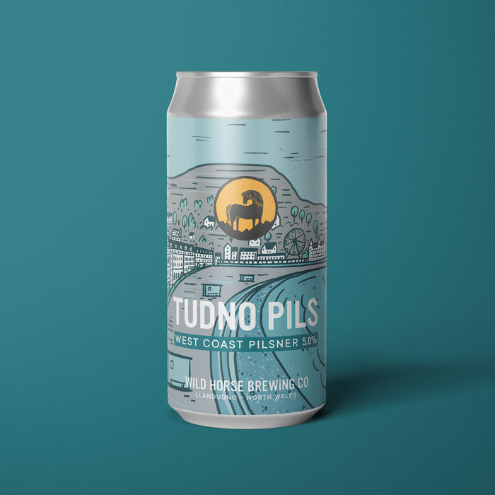 Tudno Pils | West Coast Pilsner | 5.0%